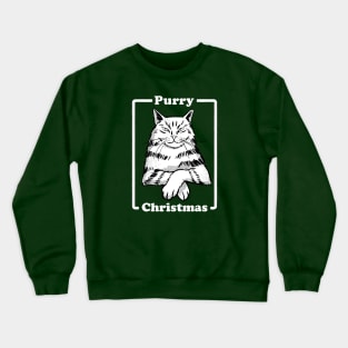 Purry Christmas Crewneck Sweatshirt